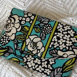 Vera Bradley Island Blooms Floral Coupon Keeper Clutch Vintage
